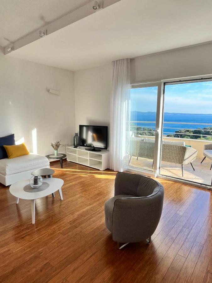 Sky - Beautiful Rooftop Apartment With Shared Pool Split Exteriér fotografie